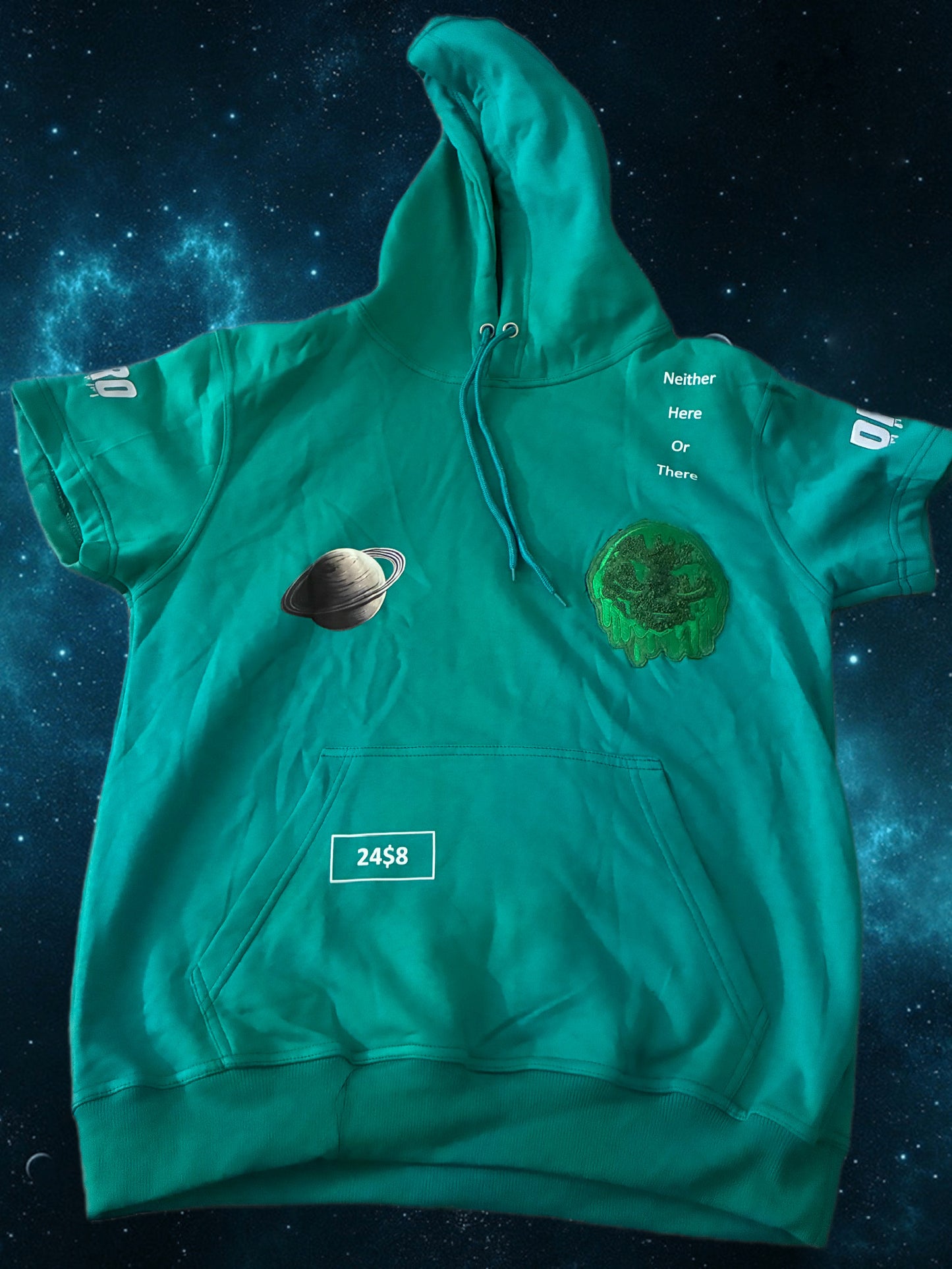 Astro Alien Green Short Set