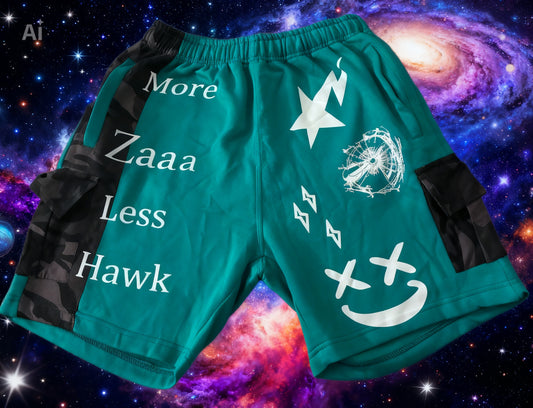 Astro Alien Green Short Set